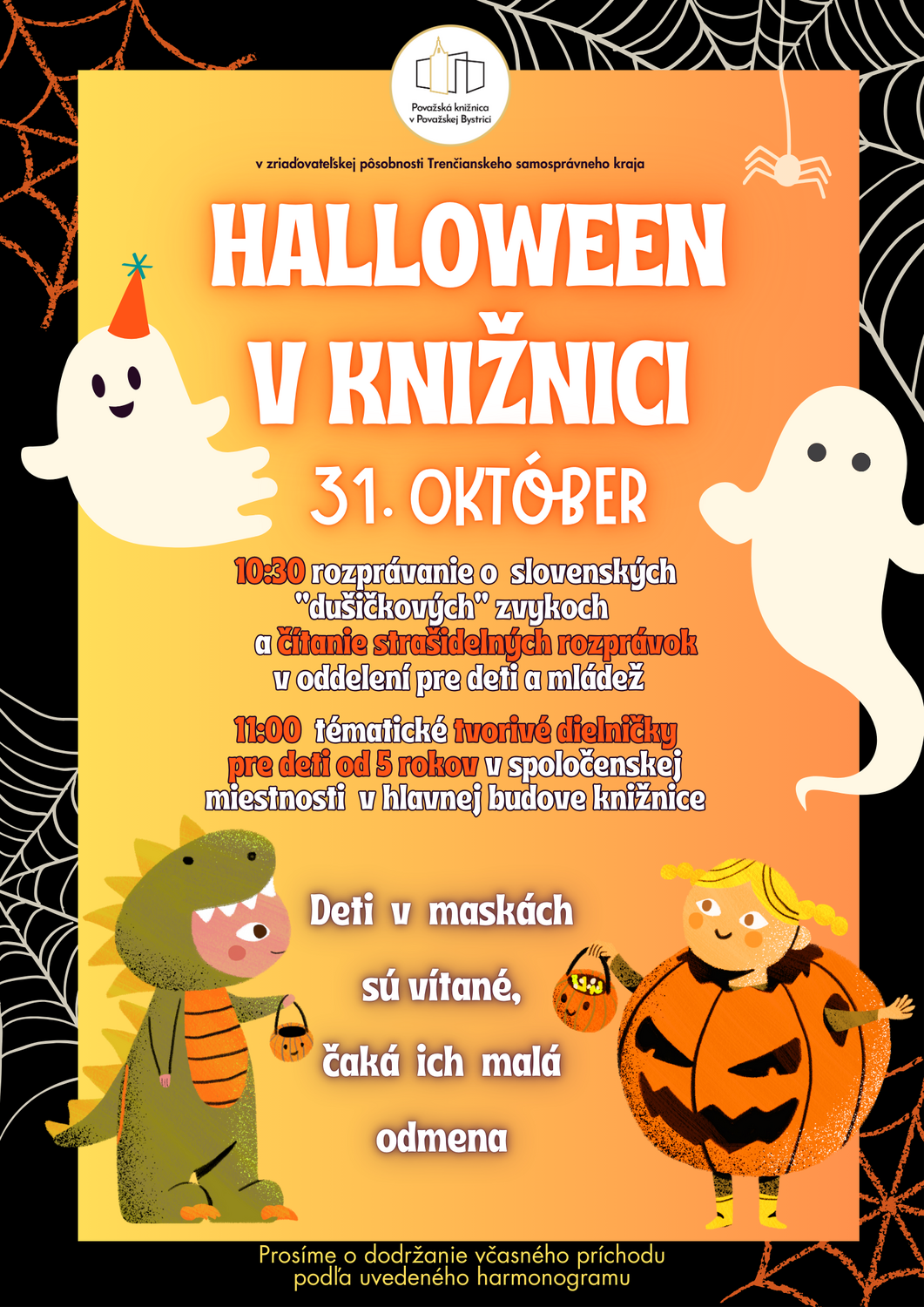 Halloween v knižnici